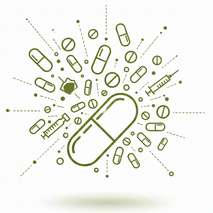 Pharmaceutical form icon